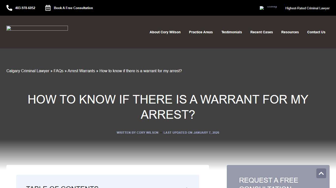 How To Know If There Is A Warrant For My Arrest? | 24/7 Help